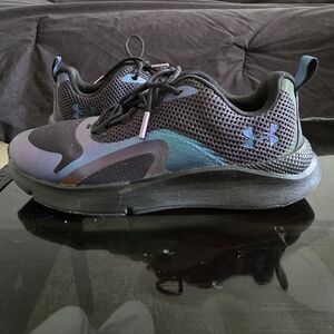 Under Armour Black and Blue Athletic Shoes SIZE 6.5
